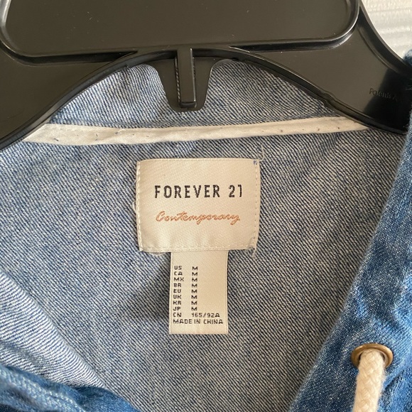 Forever 21 denim utility jacket - Picture 4 of 8